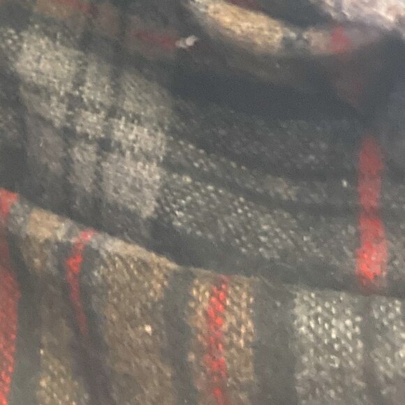 Scala Pronto OS Wool Blend Cloche Bucket Hat Tweed Black & White Plaid Trim - Picture 7 of 7